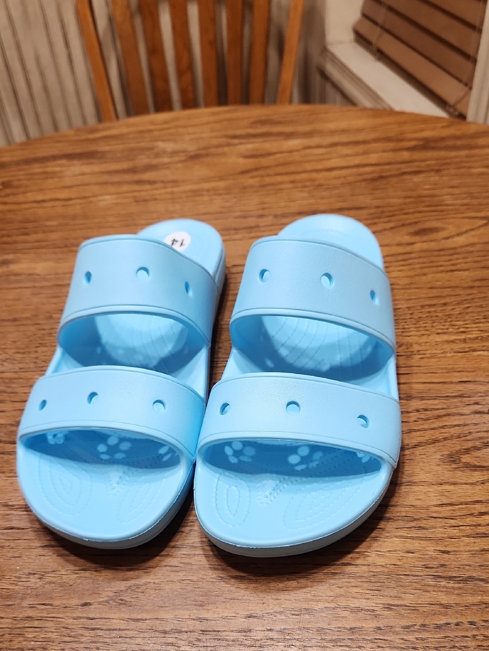 NEW Croc Classic Artic Blue Size 14